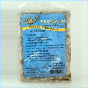 ProSalt Frozen Fish Food Silverside 4oz